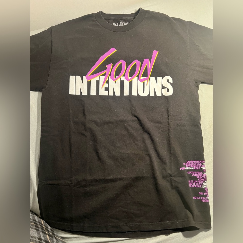 NAV x Vlone Good Intentions Tee Price Negotiable